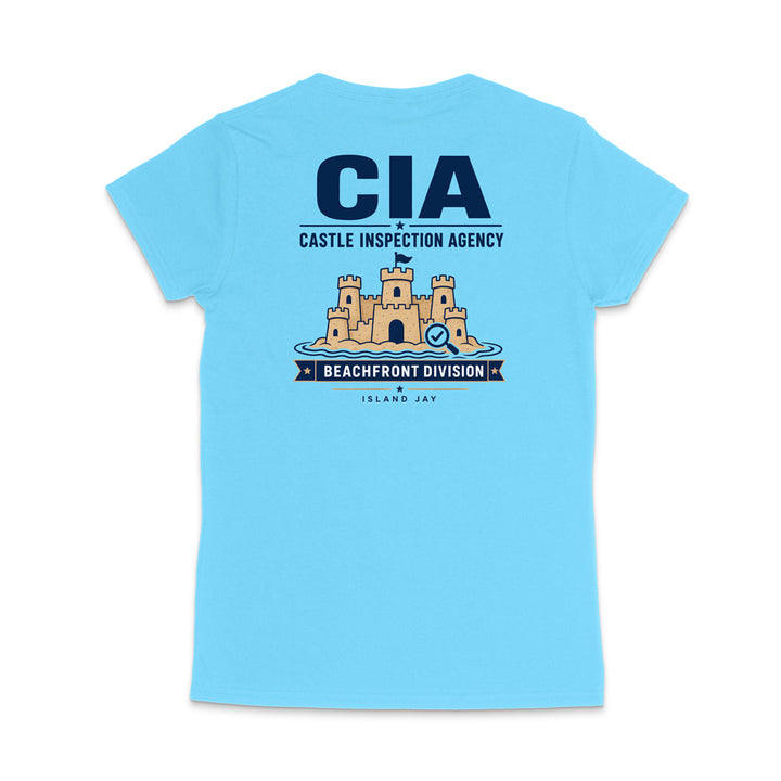 Castle Inspection Agency WOMEN'S V-Neck T-Shirt