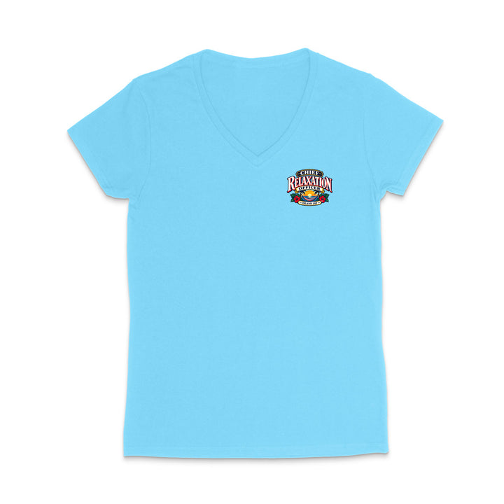 Chief Relaxation Officer WOMEN'S V-Neck T-Shirt