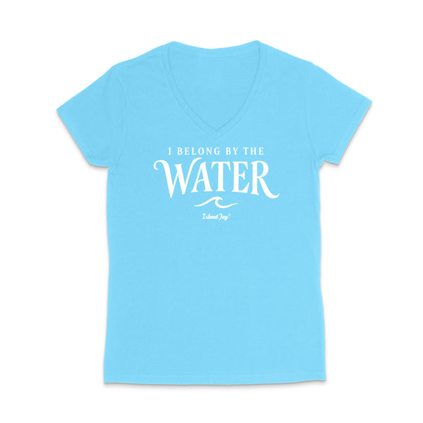 I Belong By The Water WOMEN'S V-Neck T-Shirt