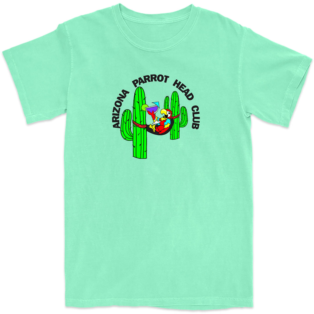 Arizona Parrot Head Club T-Shirt Island Reef Green