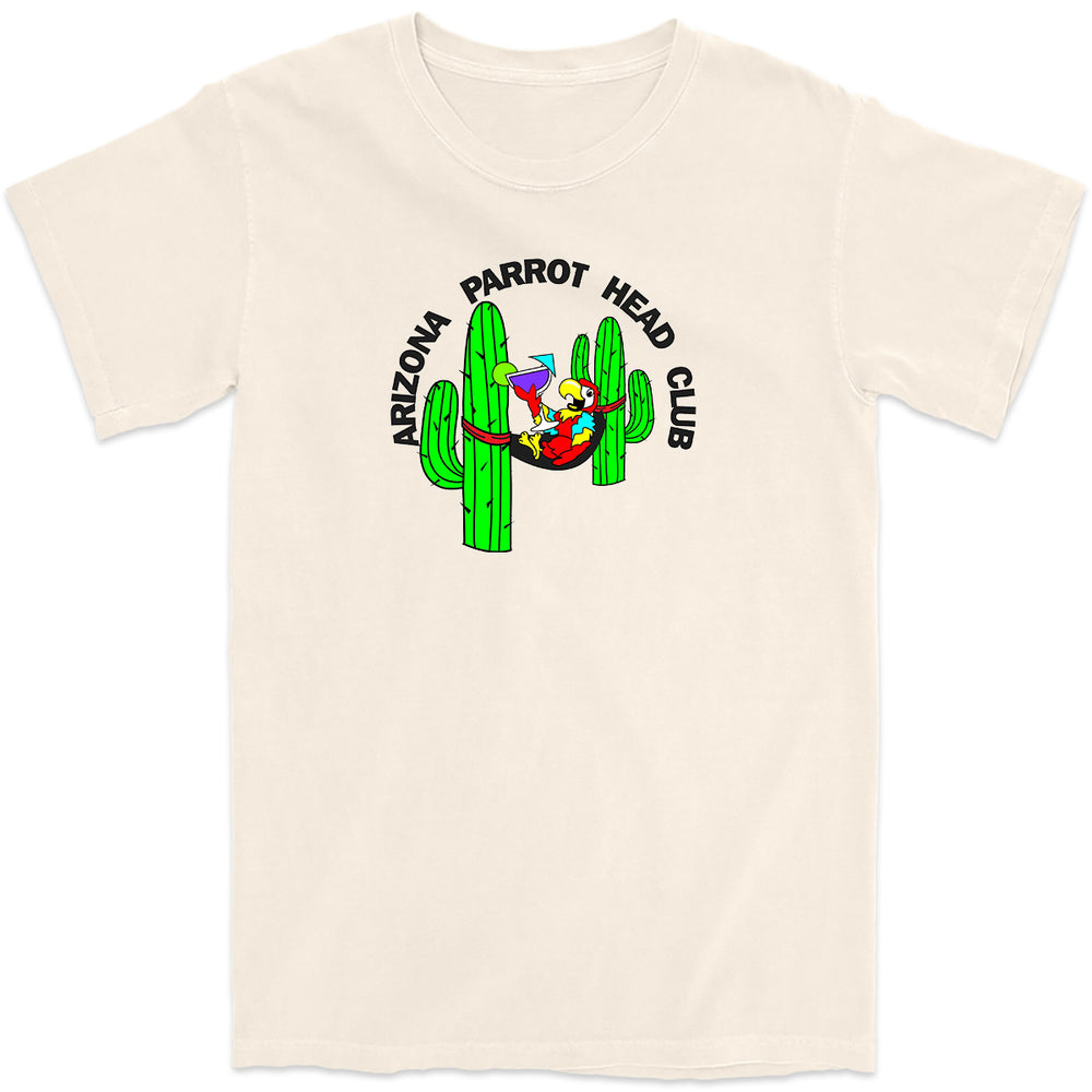 Arizona Parrot Head Club T-Shirt Natural