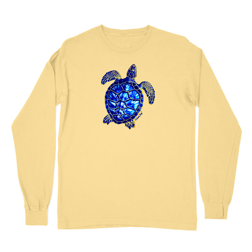 Sapphire Sea Turtle Long Sleeve Shirt