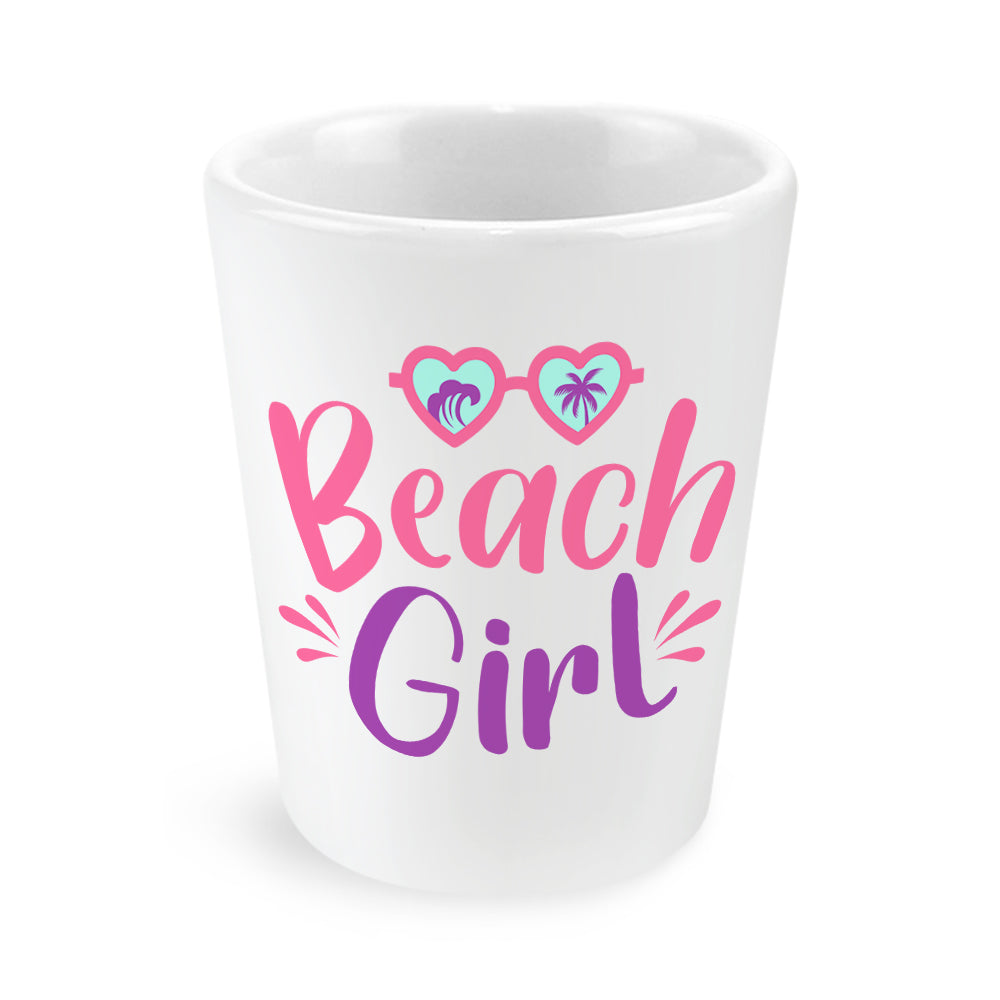 Beach Girl Shot Glass