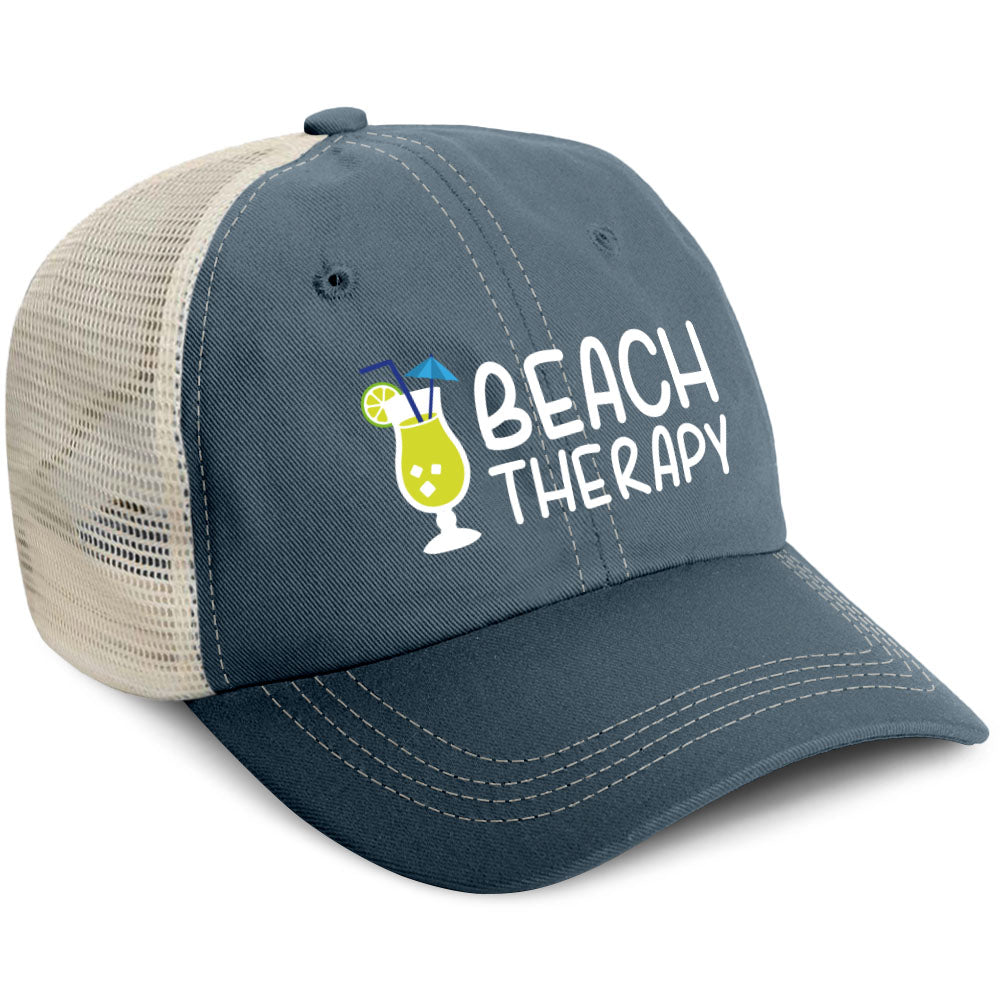 Beach Therapy Hat Trucker Midnight BlueBeach Therapy Hat Trucker Midnight lue