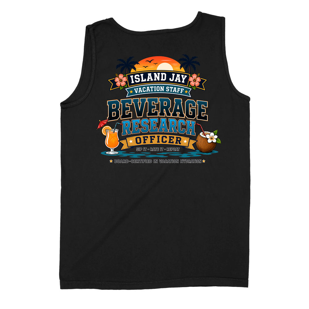 Beverage Research Officer Staff Shirt Tank Top