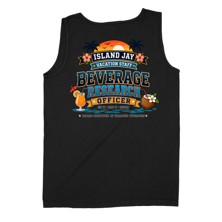 Beverage Research Officer Staff Shirt Tank Top