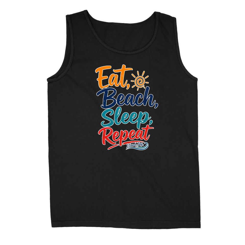 Eat, Beach, Sleep, Repeat Tank Top