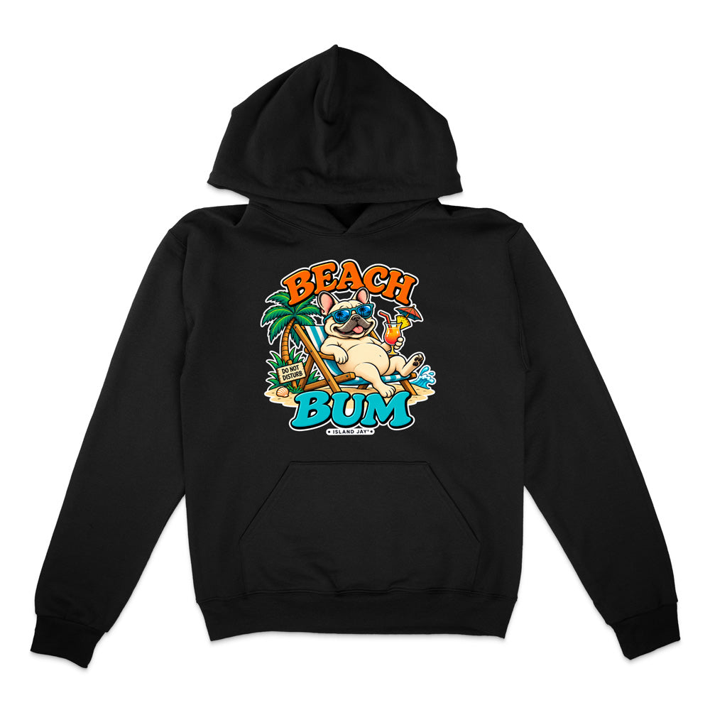 Beach Bum Dog Hoodie