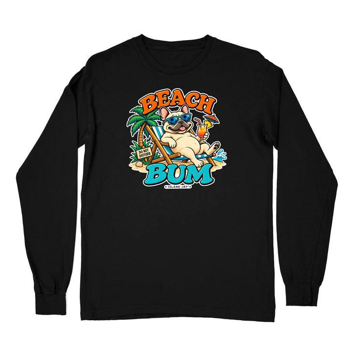Beach Bum Dog Long Sleeve Shirt