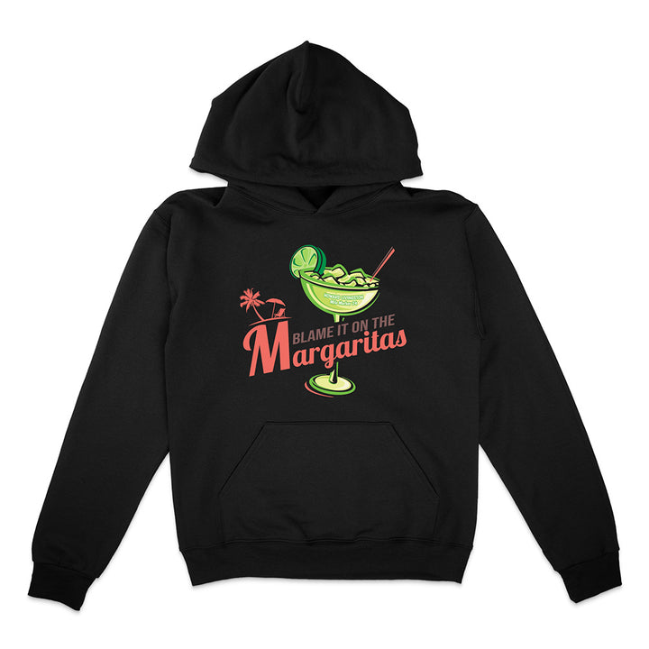 Howard Livingston Blame It on the Margaritas Soft Style Pullover Hoodie Black