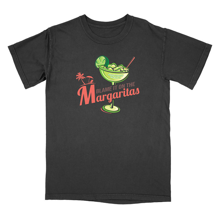 Howard Livingston Blame It On the Margaritas T-Shirt Island Black