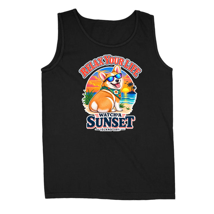 Relax Your Life Watch a Sunset Tank Top