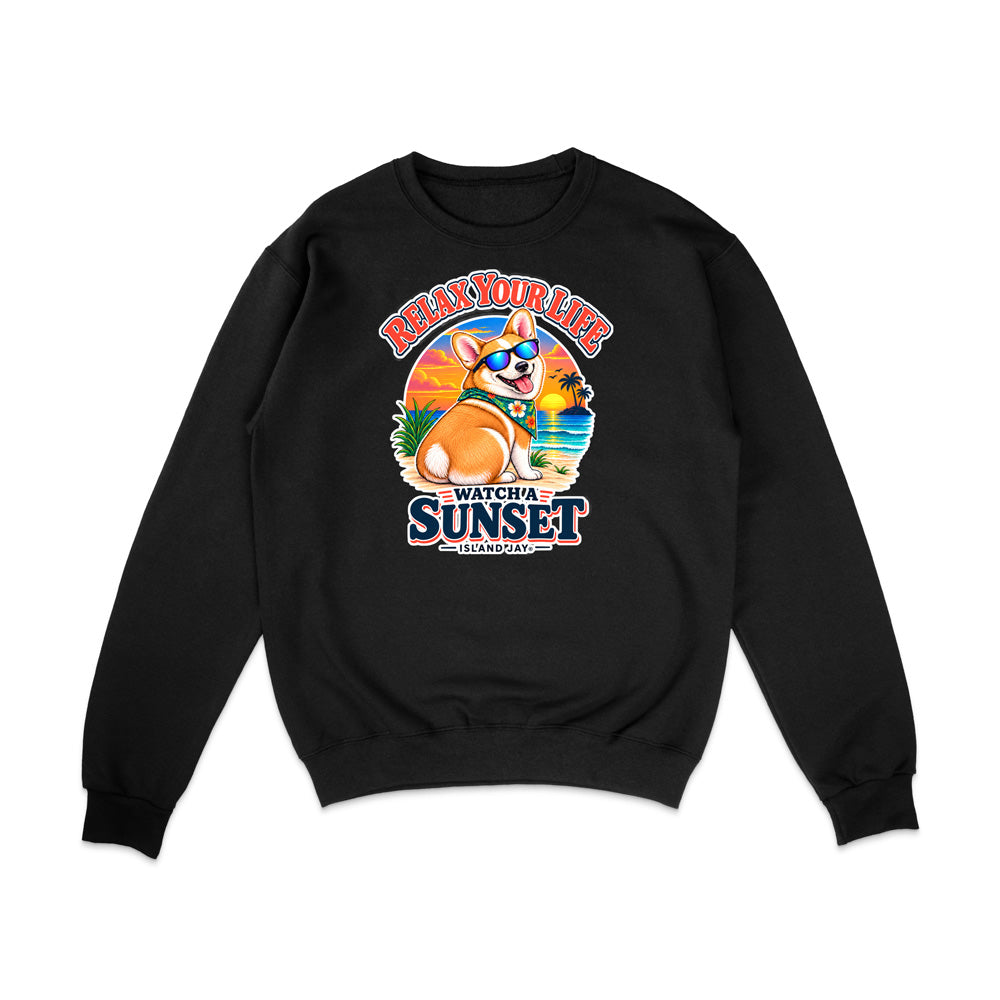 Relax Your Life Watch a Sunset Sweatshirt