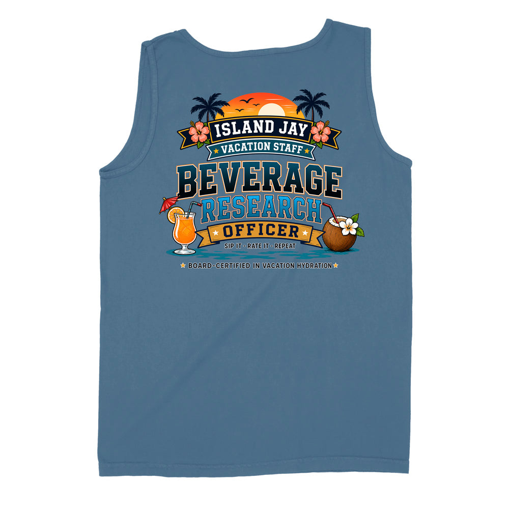 Beverage Research Officer Staff Shirt Tank Top