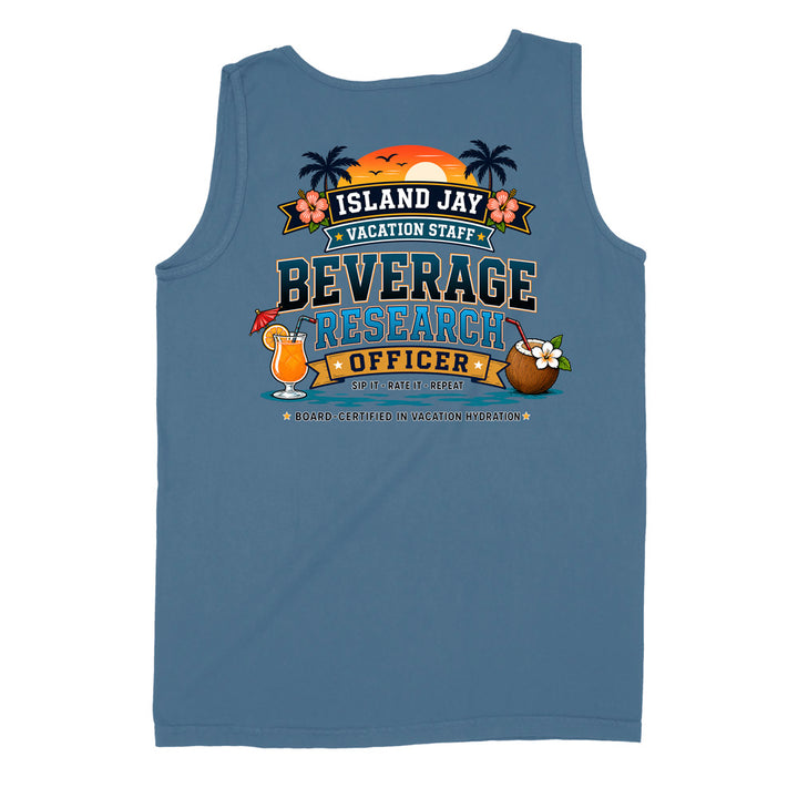 Beverage Research Officer Staff Shirt Tank Top