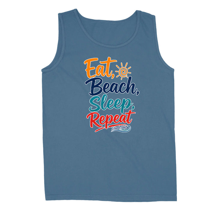 Eat, Beach, Sleep, Repeat Tank Top