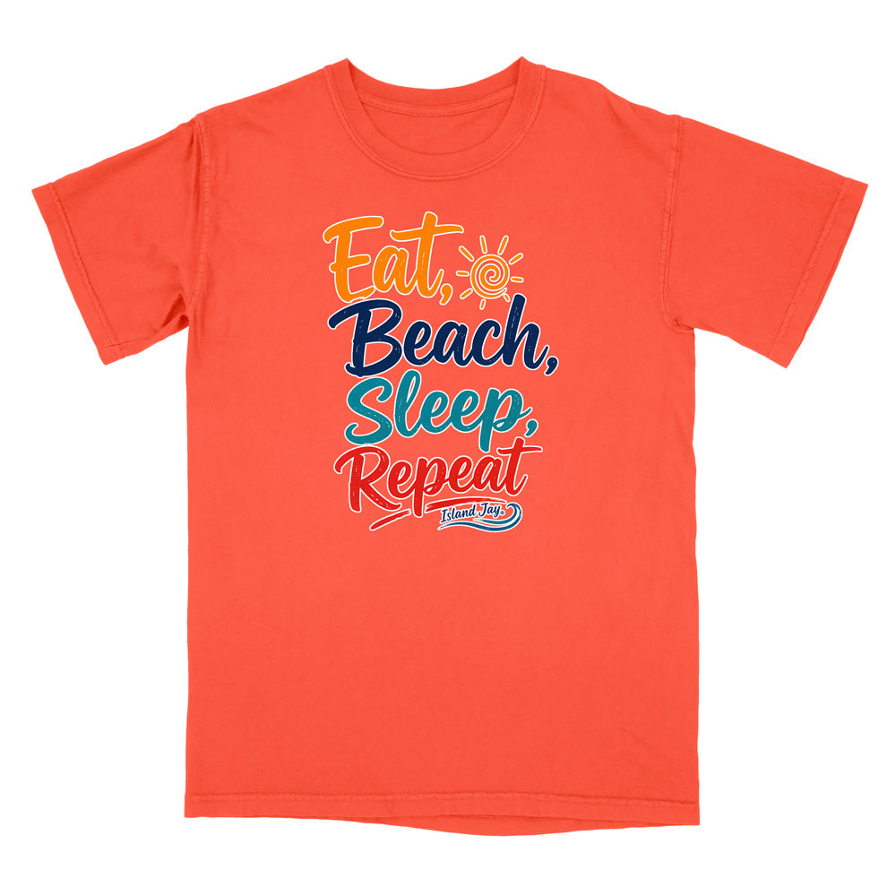Eat, Beach, Sleep, Repeat T-Shirt