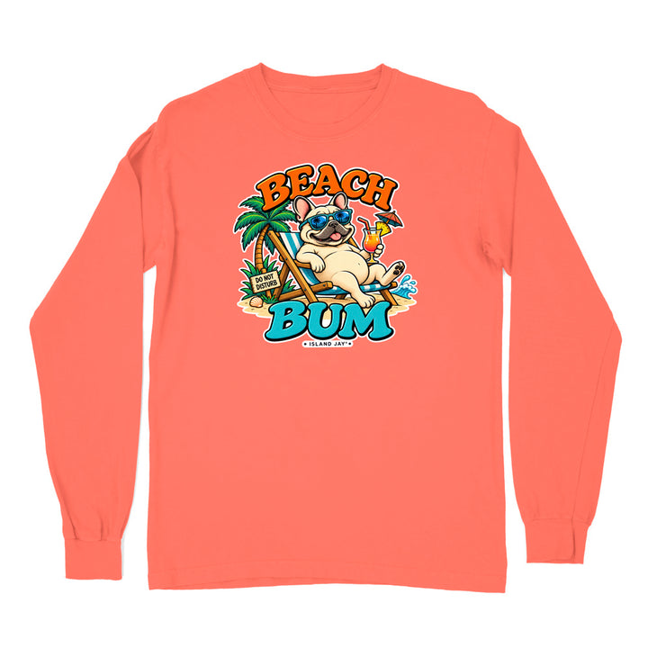 Beach Bum Dog Long Sleeve Shirt