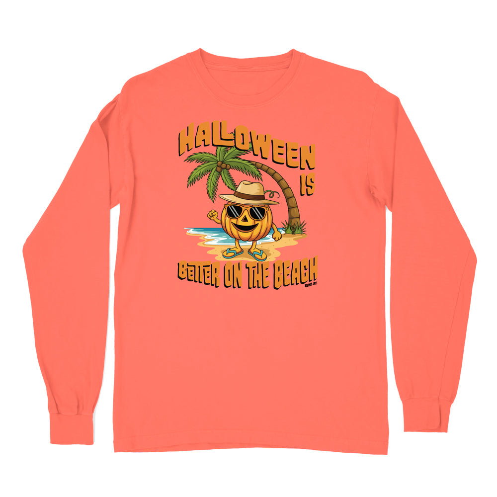 Halloween Is Better On The Beach Long Sleeve Shirt