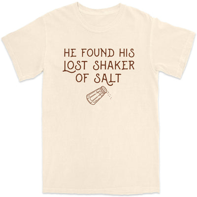 He Found His Lost Shaker Of Salt Donation Jimmy Buffett Inspired T-Shirt