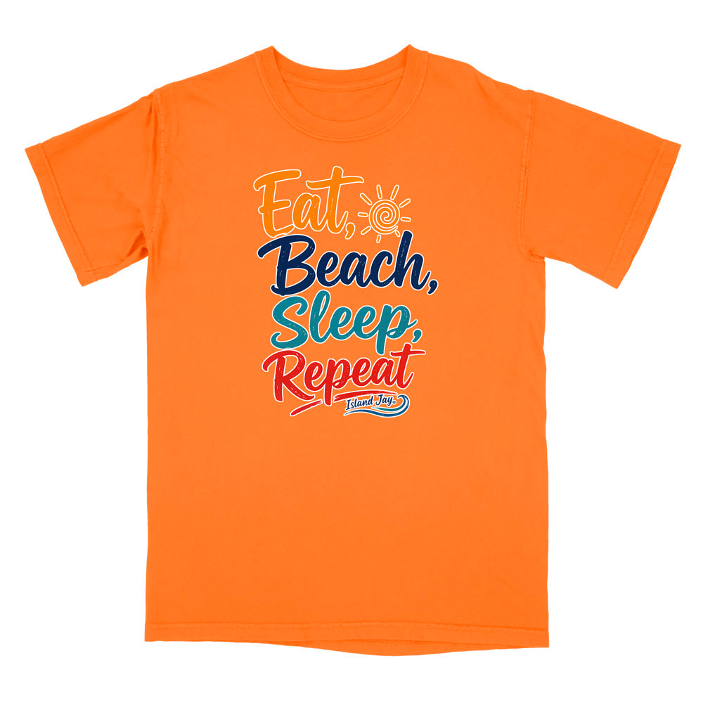 Eat, Beach, Sleep, Repeat T-Shirt