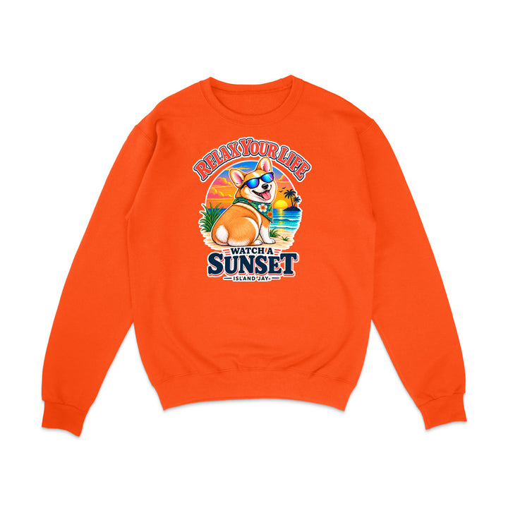 Relax Your Life Watch a Sunset Sweatshirt