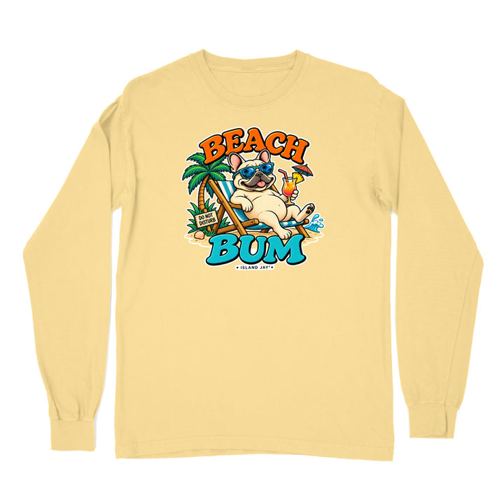 Beach Bum Dog Long Sleeve Shirt