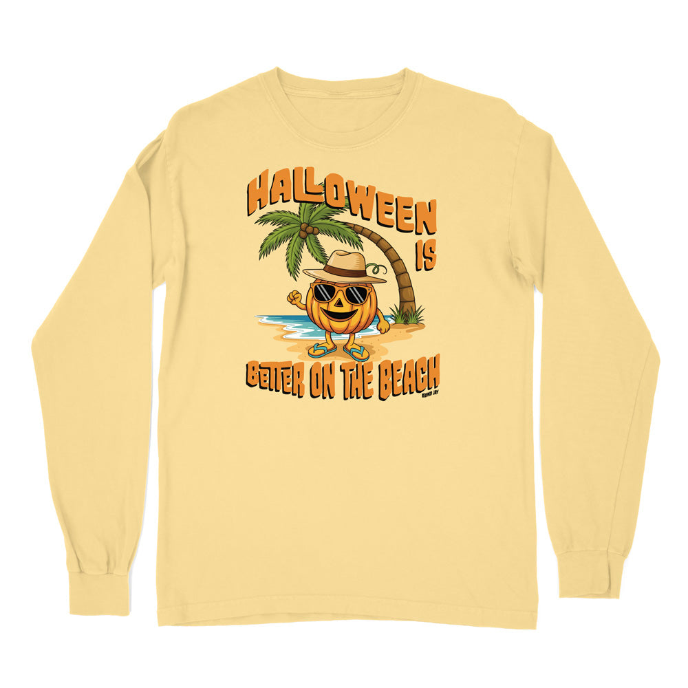 Halloween Is Better On The Beach Long Sleeve Shirt