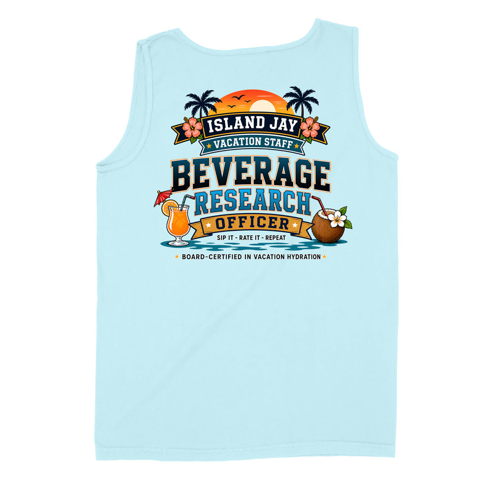 Beverage Research Officer Staff Shirt Tank Top