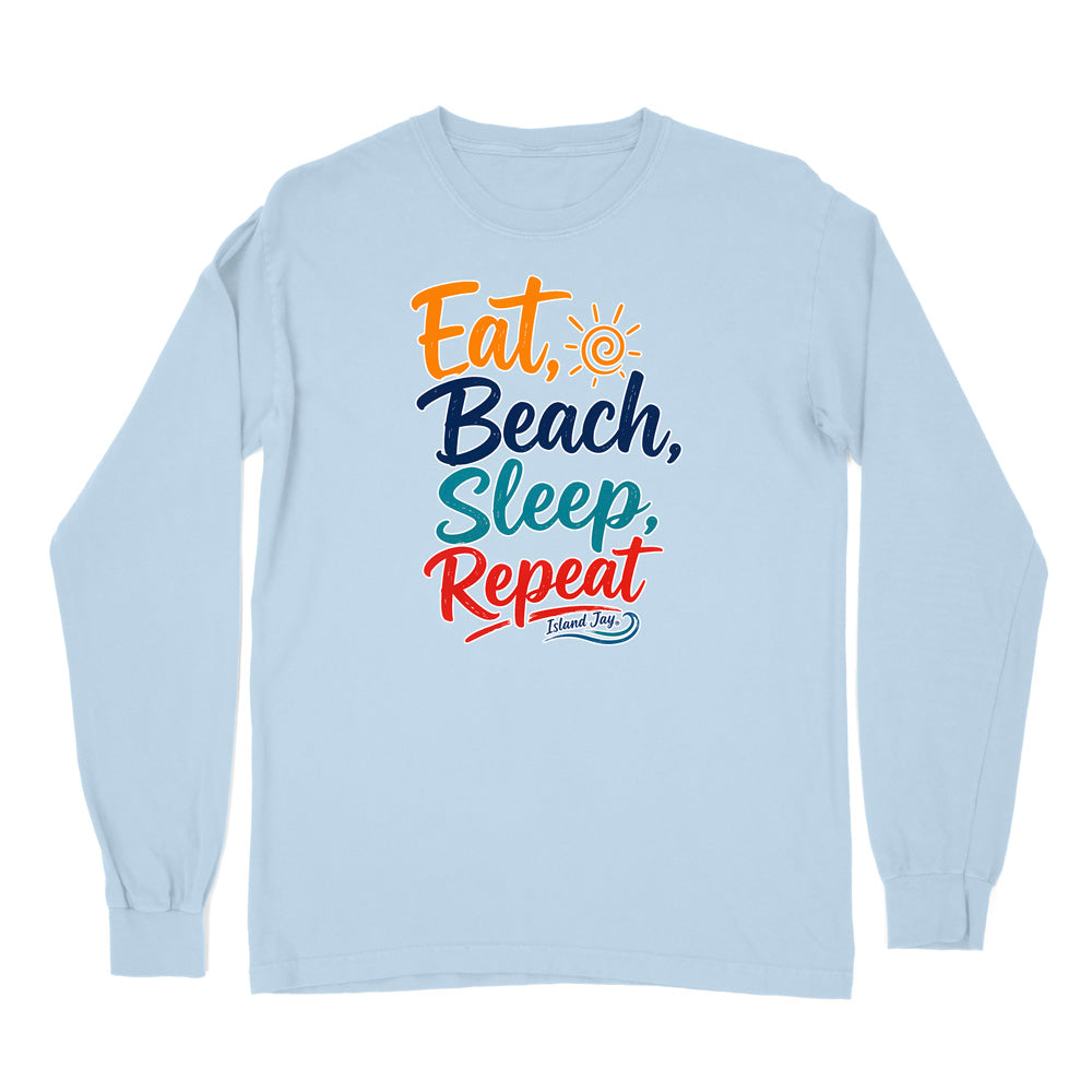 Eat, Beach, Sleep, Repeat Long Sleeve Shirt