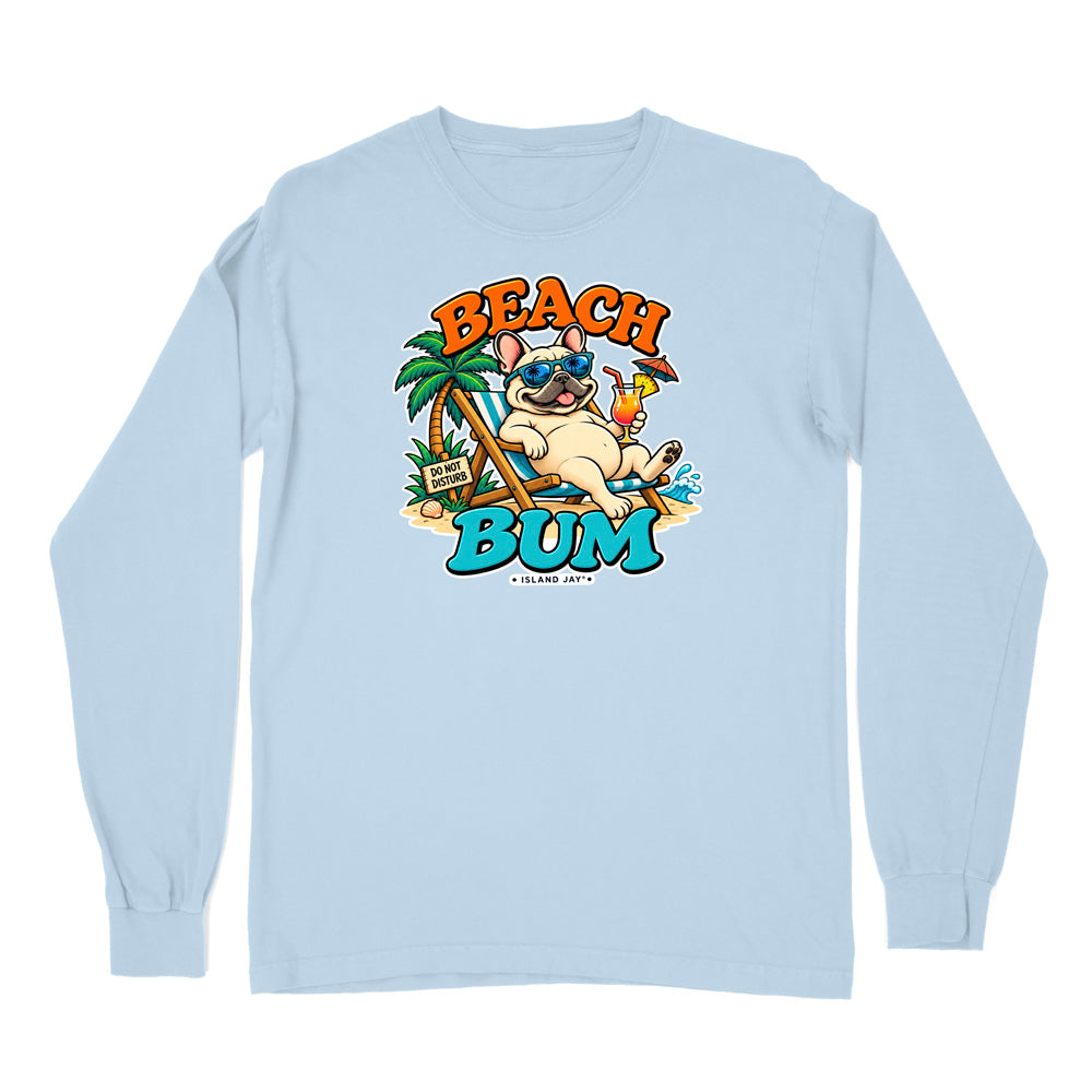 Beach Bum Dog Long Sleeve Shirt