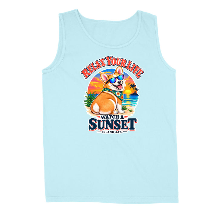Relax Your Life Watch a Sunset Tank Top