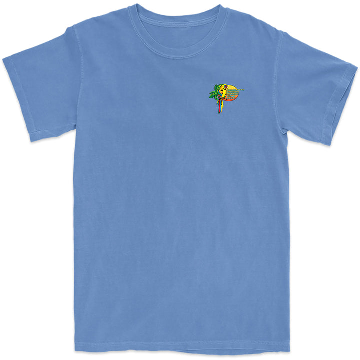 Charlotte Harbor Parrot Head Club T-Shirt Flo Blue