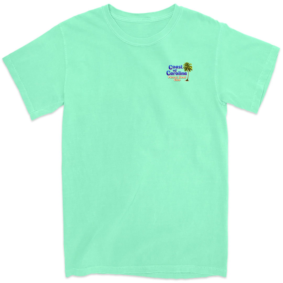 Coast of Carolina Throwback Party 2024 Parrot Head Club T-Shirt