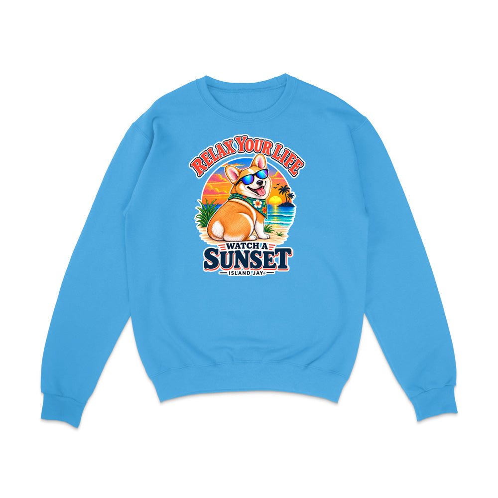 Relax Your Life Watch a Sunset Sweatshirt