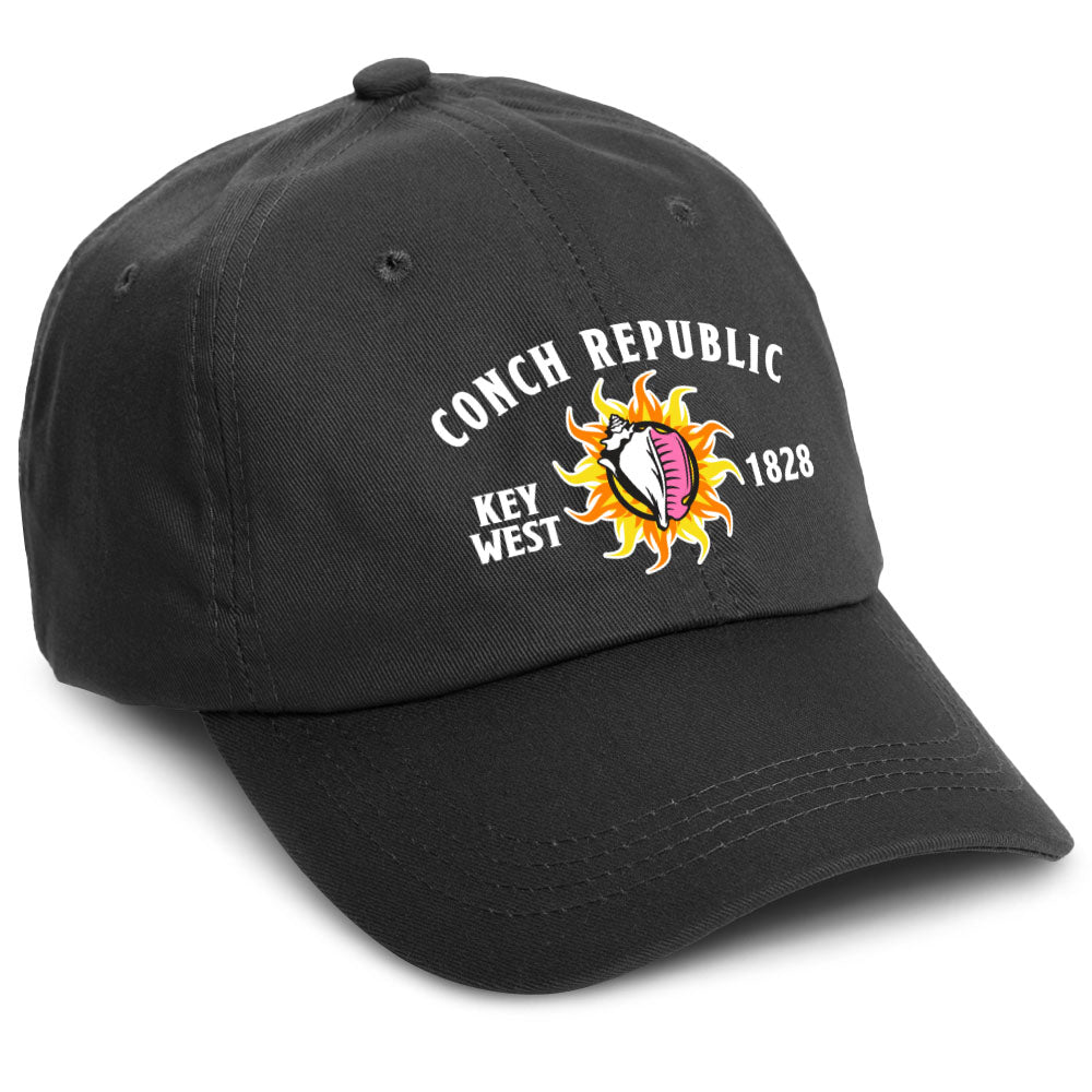 Key West Conch Republic Hat Black
