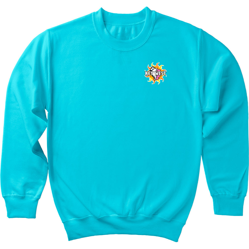 Conch Republic Key West Sweatshirt Front key West Logo