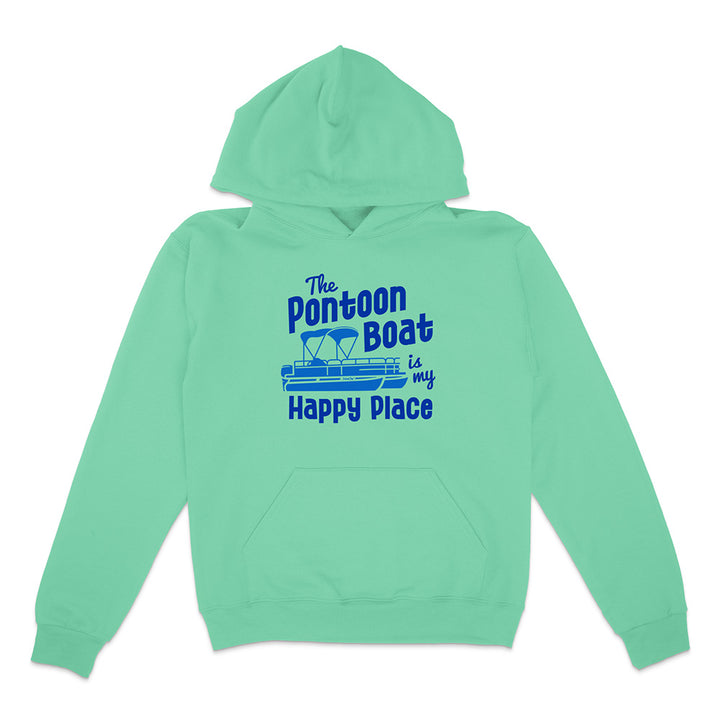 Pontoon is my happy place hoodie