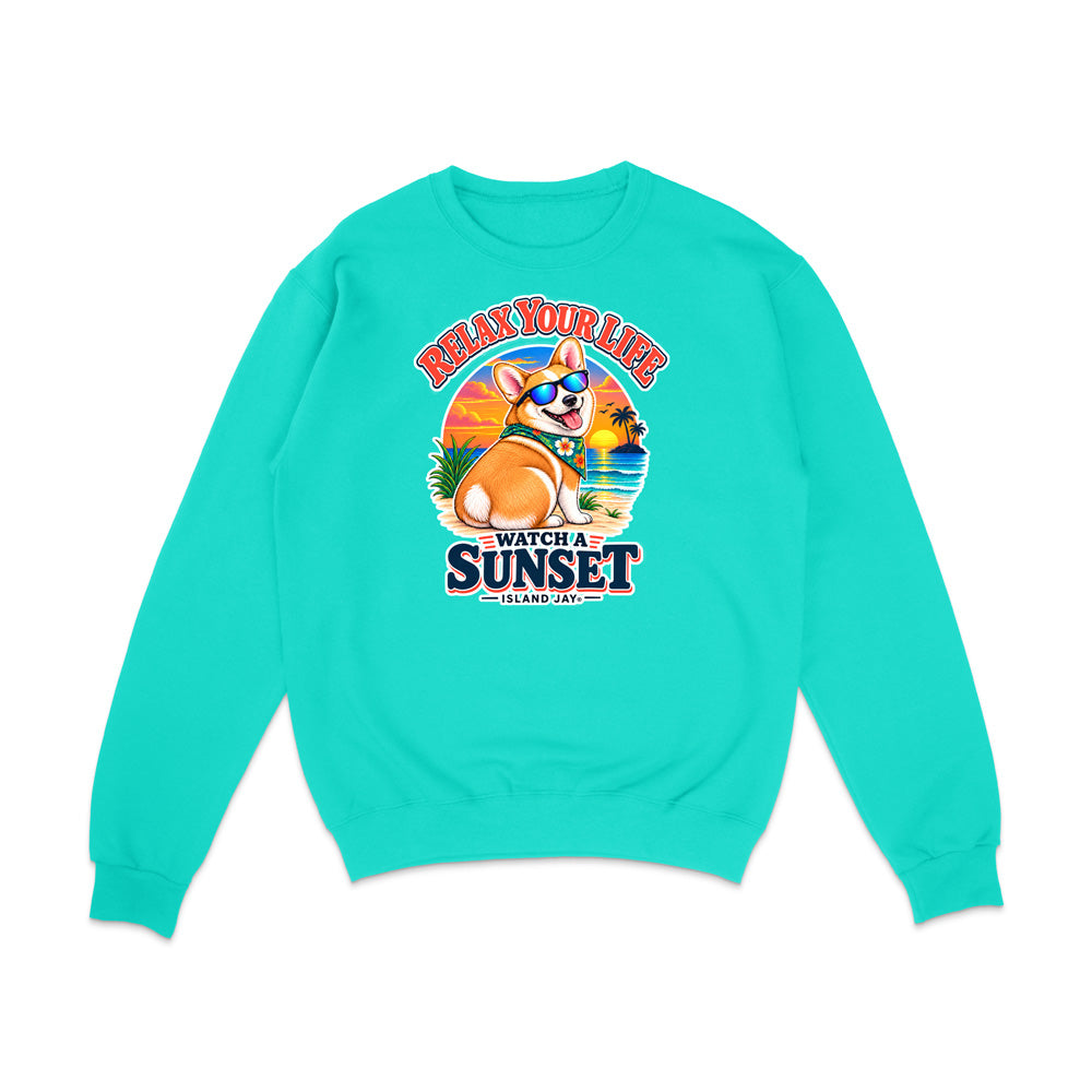 Relax Your Life Watch a Sunset Sweatshirt