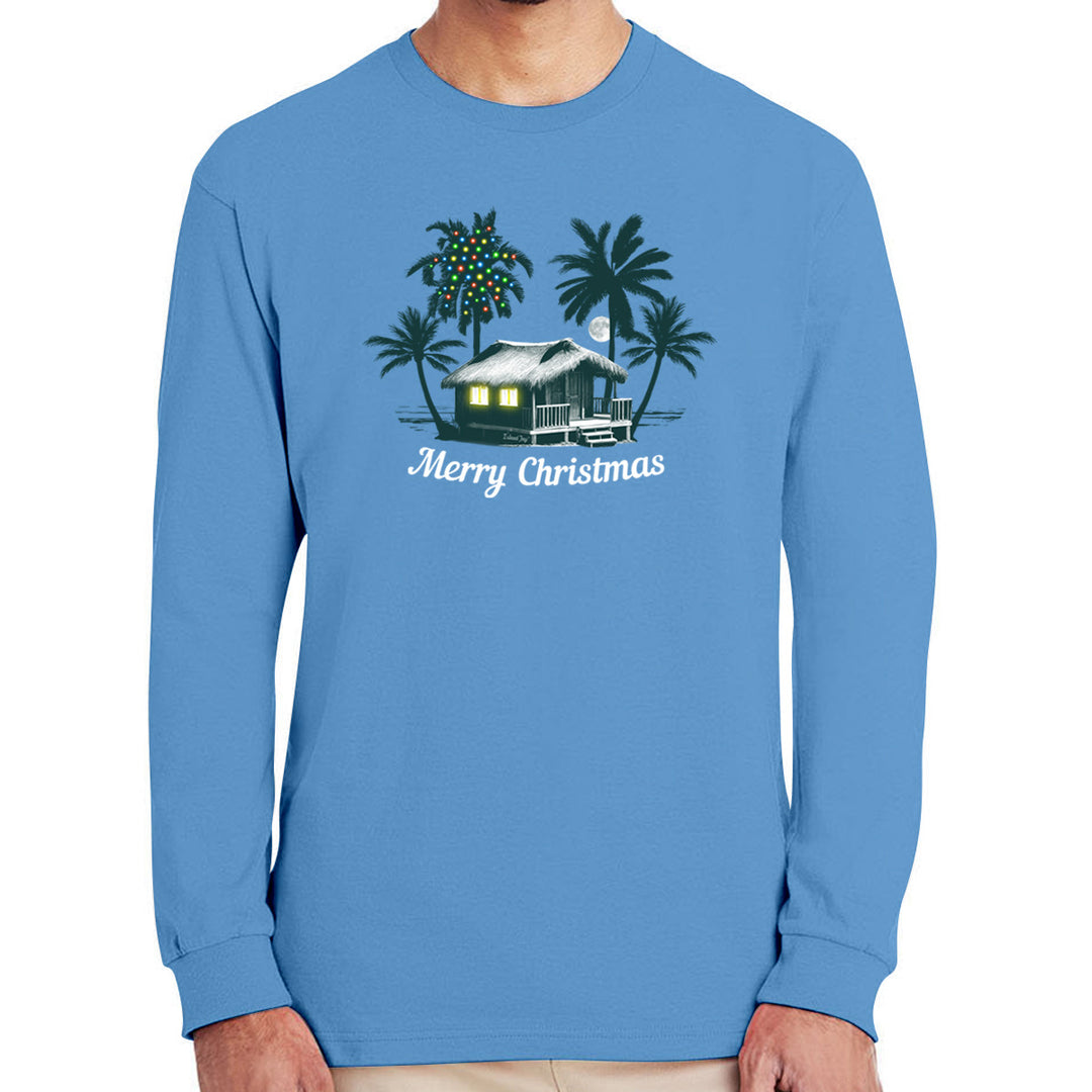 Deck The Palms - All Is Calm Long Sleeve Resort T-Shirt