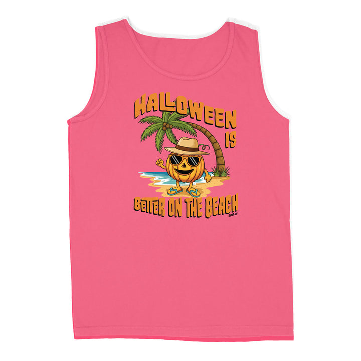 Halloween Is Better On The Beach Tank Top
