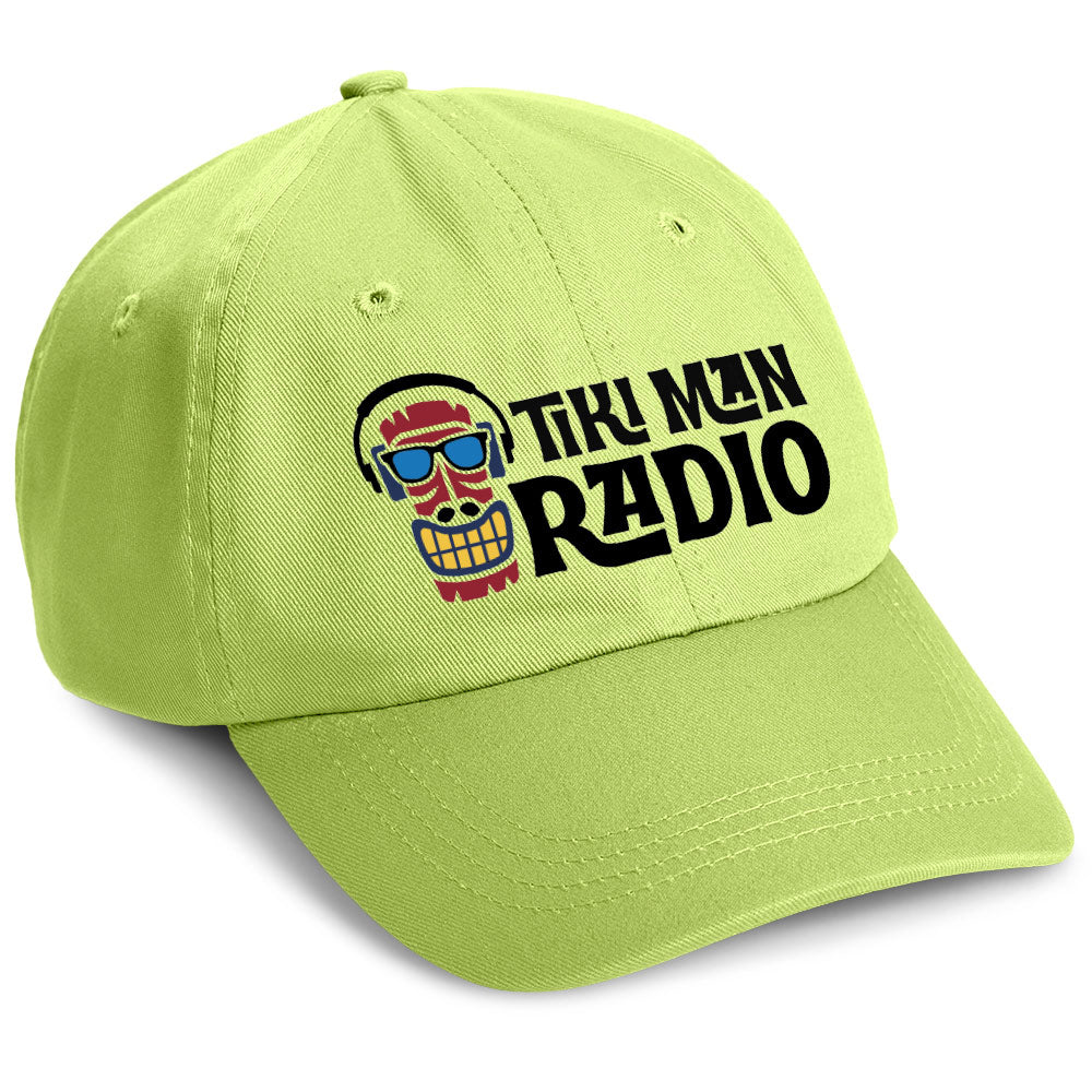 DJ Tiki - Tiki Man Radio Hat Key Lime