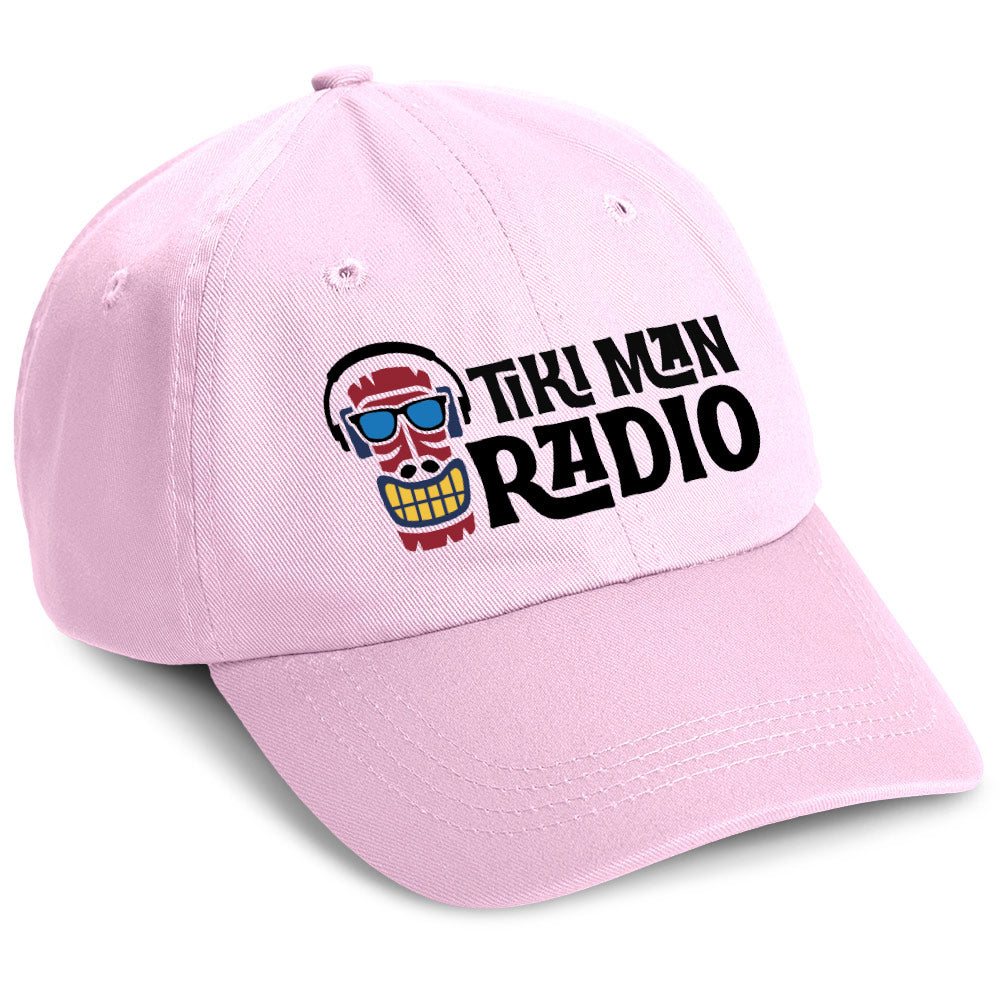 DJ Tiki - Tiki Man Radio Hat Light Pink