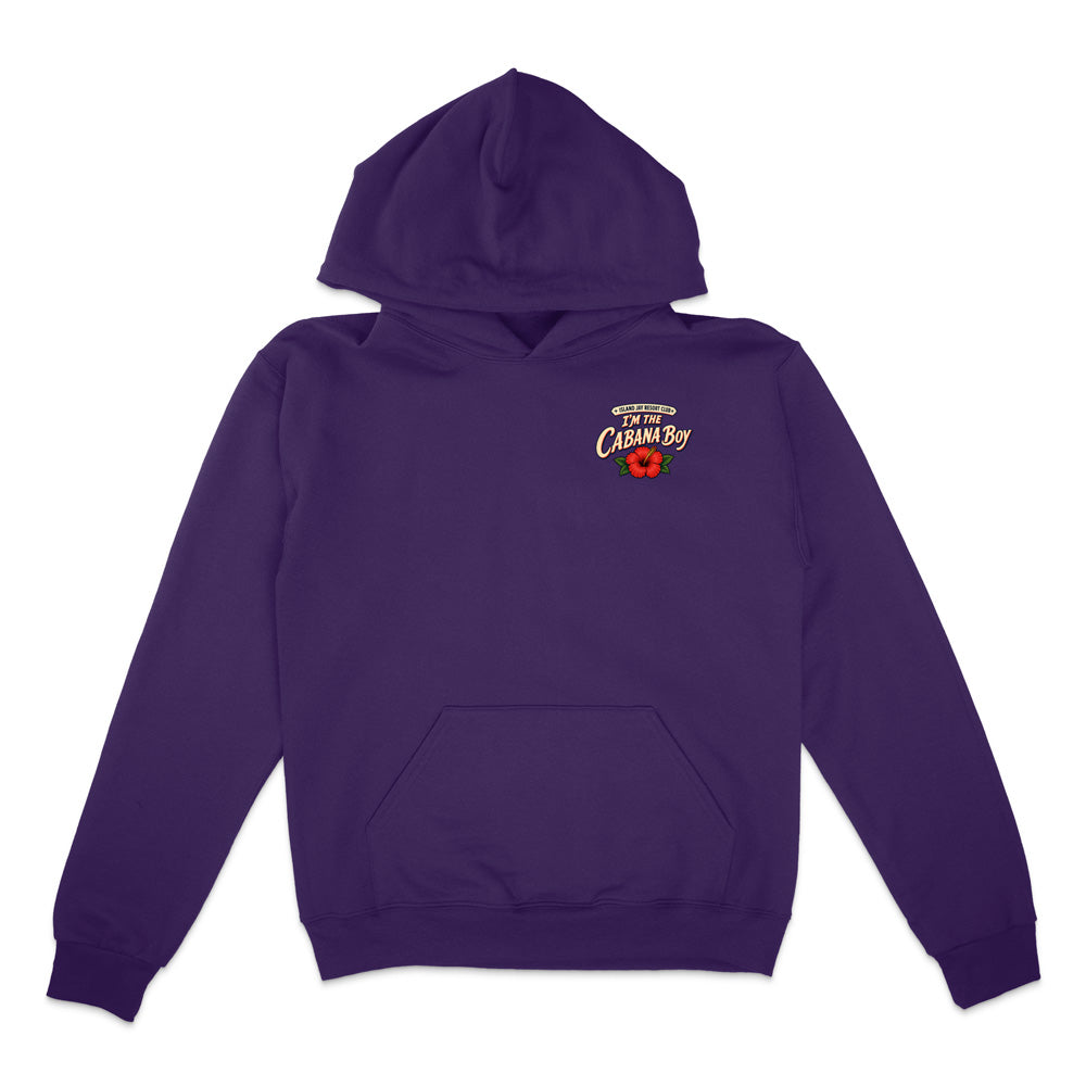 Black hoodie with skull design and 'Unknown Tattoo Co.' text on a white background