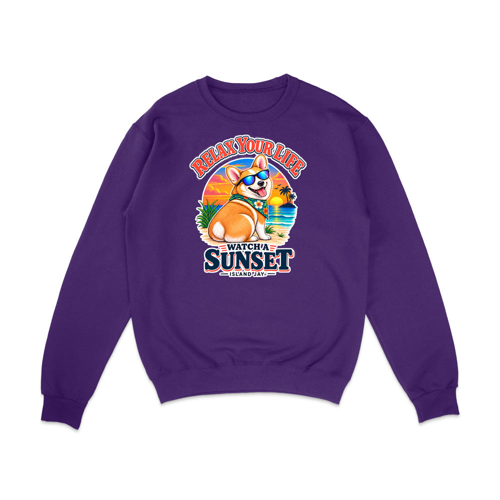 Relax Your Life Watch a Sunset Sweatshirt