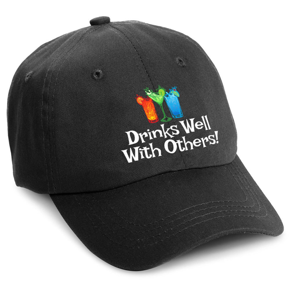 Drinks Well With Others Hat Black