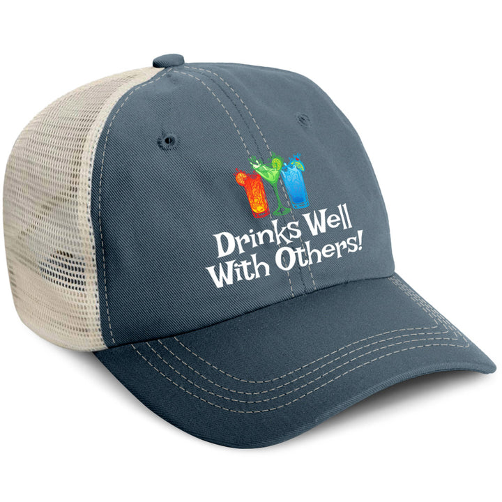 Drinks Well With Others Hat Midnight Blue