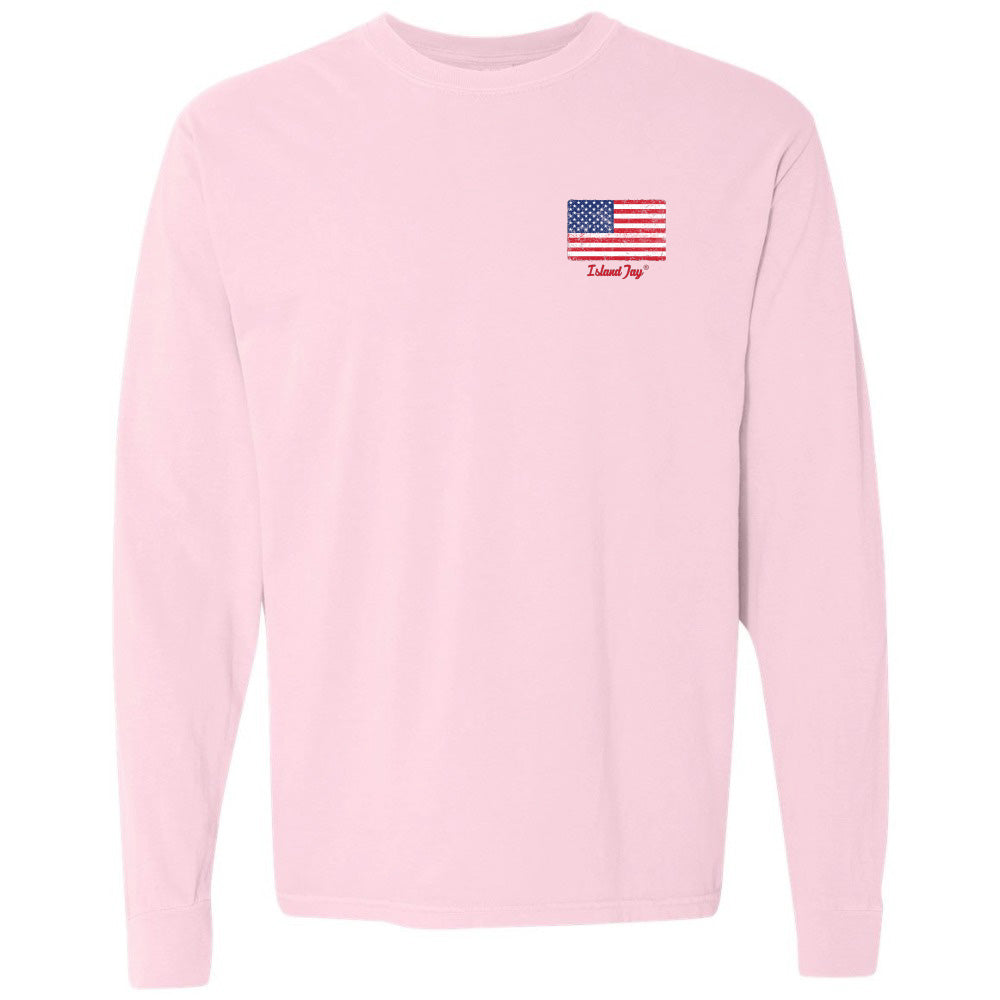 Freedom Shores Palm Tree Long Sleeve Shirt