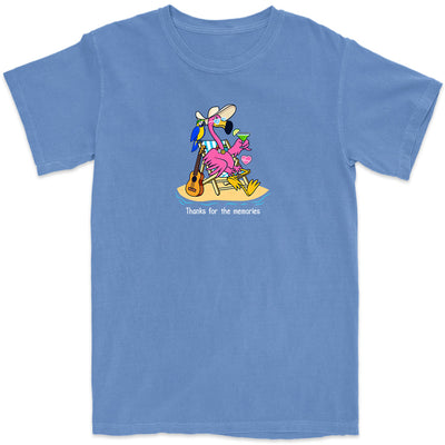 Felicia The Flamingo Memories T-Shirt Flo Blue