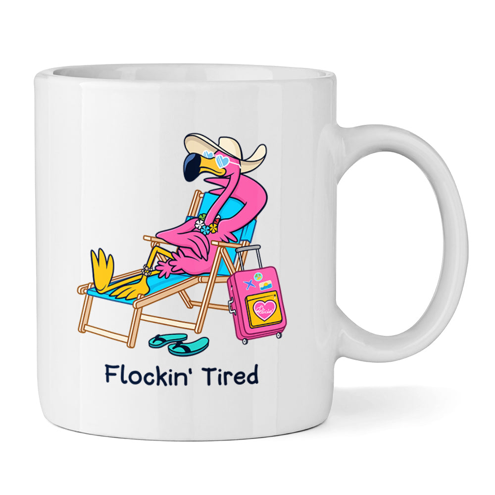 Flockin' Tired Felicia's The Flaming 11oz Ceramic Mug